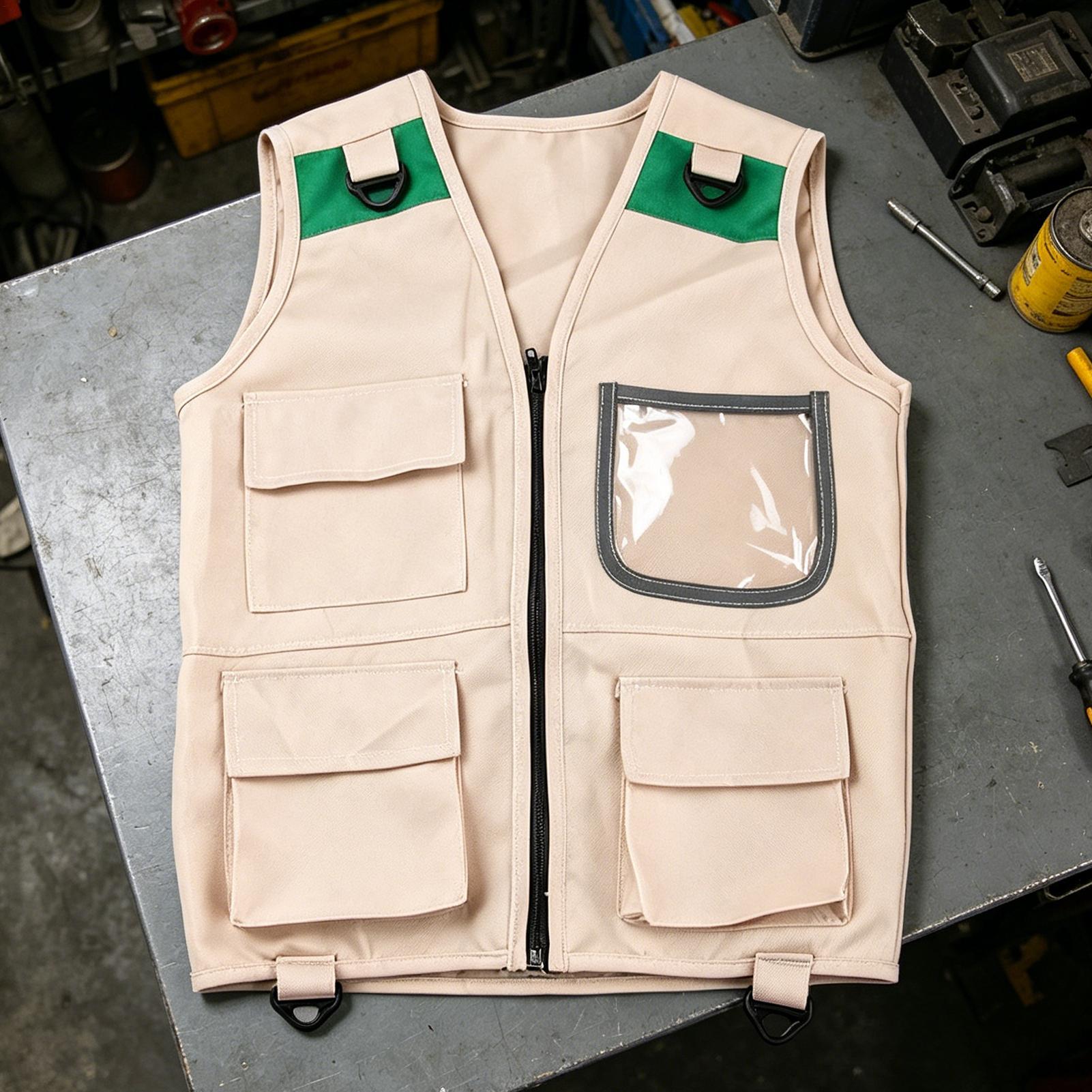 Outdoor Adventure Outfit - Kinderen Explorer Vest Safari Kostuum, Cargo