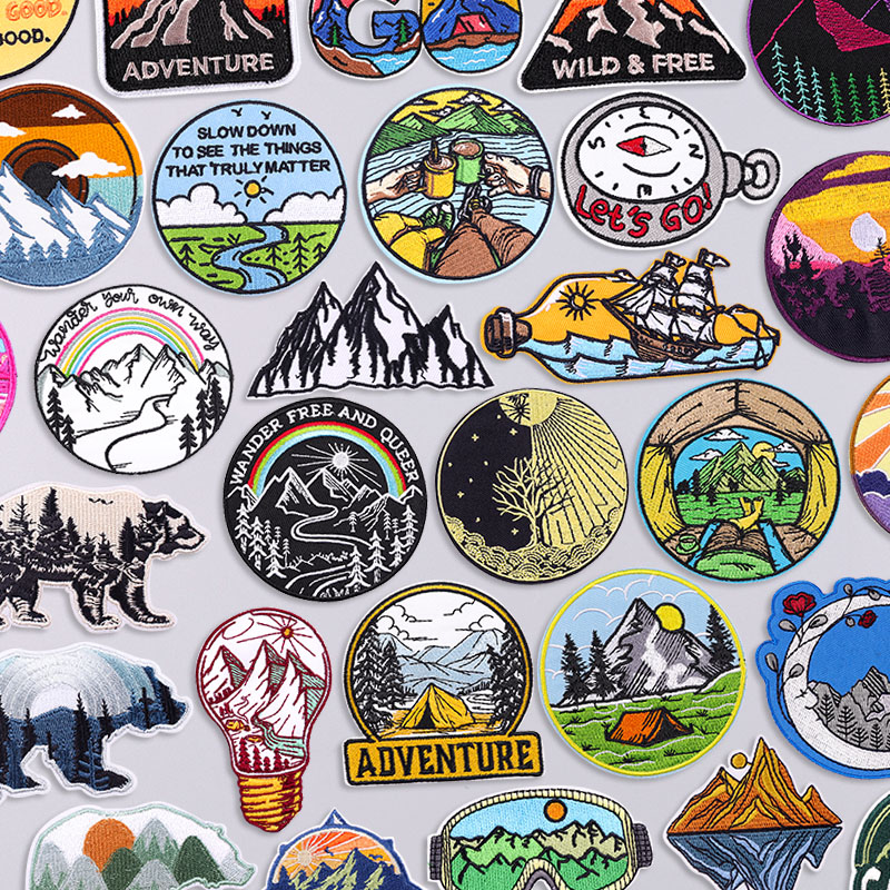 Outdoor Adventure Outfit - Outdoor berg borduurpatch DIY naaien badges