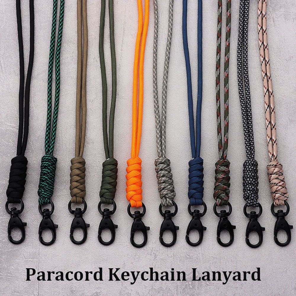 Outdoor Adventure Backpack - Paracord Sleutelhanger Lanyard Draaibare Gesp Hoge