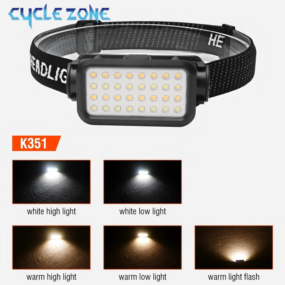 Krachtige koplamp Type-C Oplaa - Outdoor Adventure Zone recensie en prijs