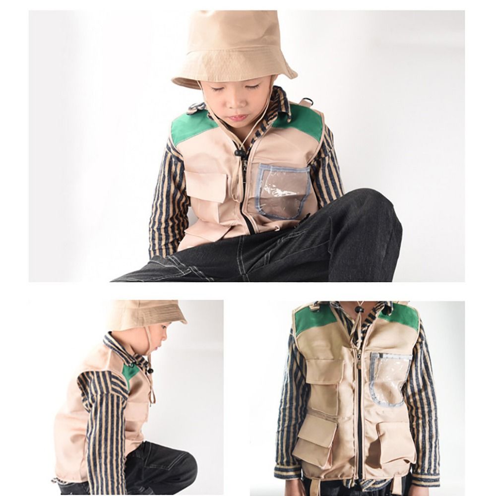 Multicolor Explorer Hoed Vest  - Outdoor Adventure Kit For Kids recensie en prijs