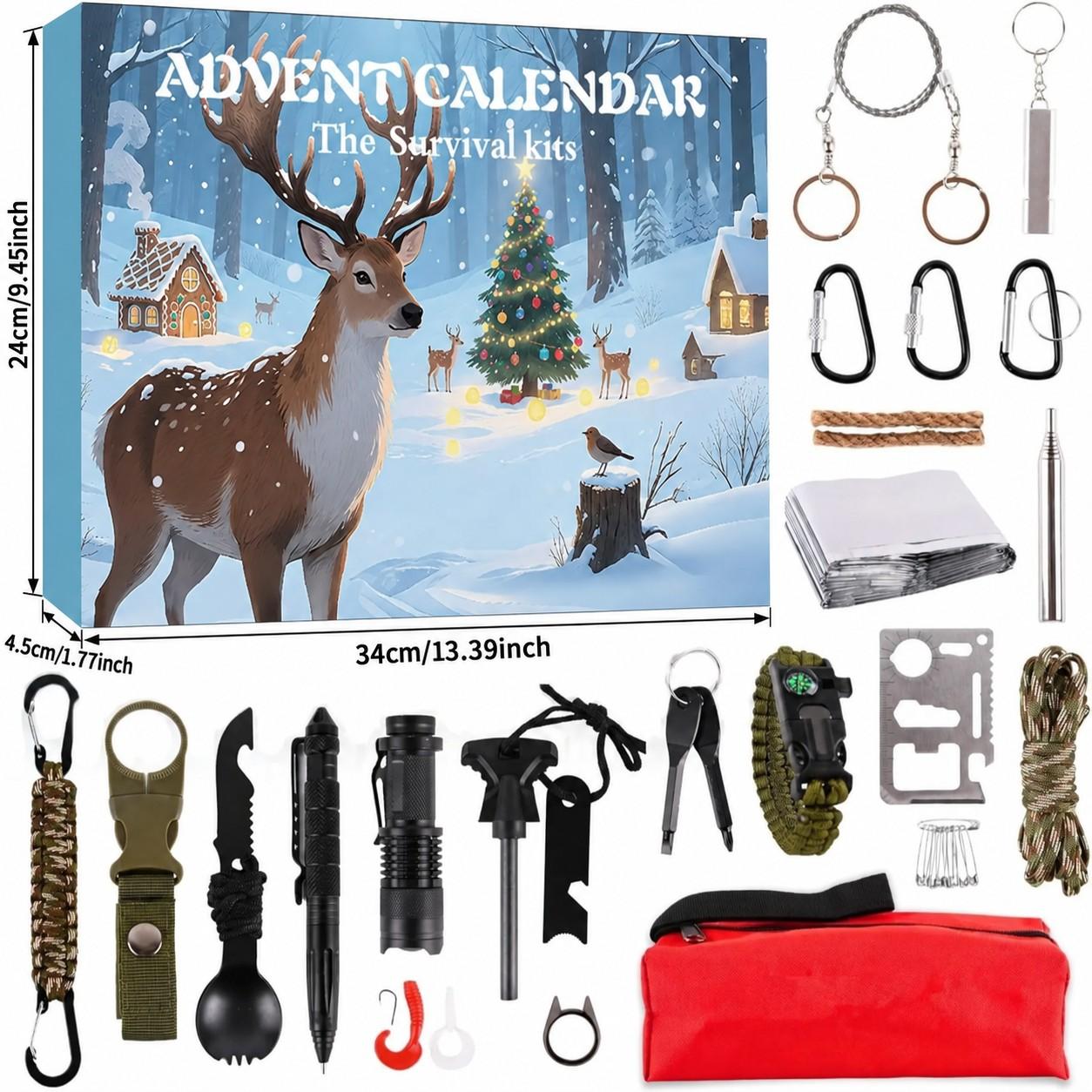 24-daagse overlevingsset met k - Outdoor Adventure Birthday Party recensie en prijs