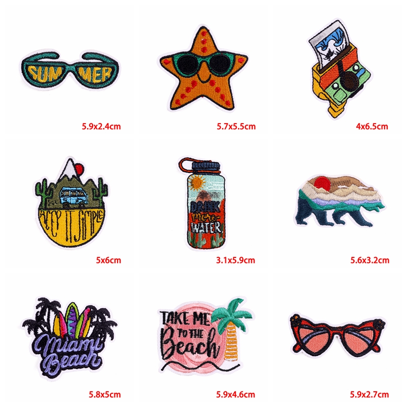 10Pcs Ijzer Op Patches Outdoor - Outdoor Adventure And Travel Show recensie en prijs