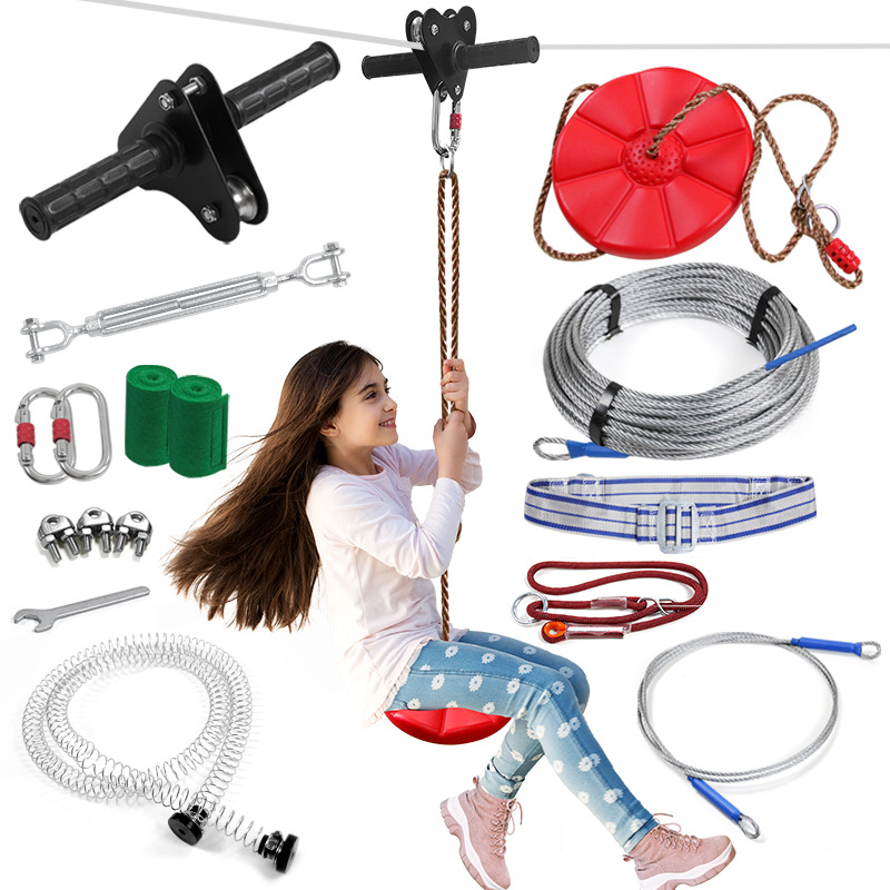 Zipline-set, buitenpark-ziplin - Outdoor Adventure Kit For Kids recensie en prijs