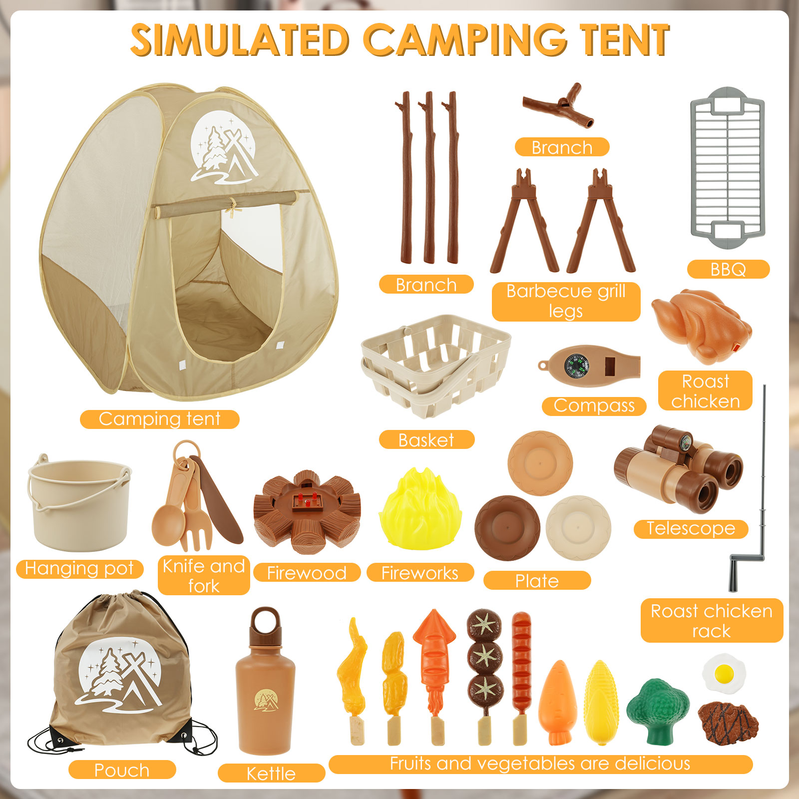 Kinderen Camping Speelgoedset  - Outdoor Adventure Kit For Kids recensie en prijs